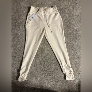 Gymshark x Whitney Simmons Cream Jogger Pants